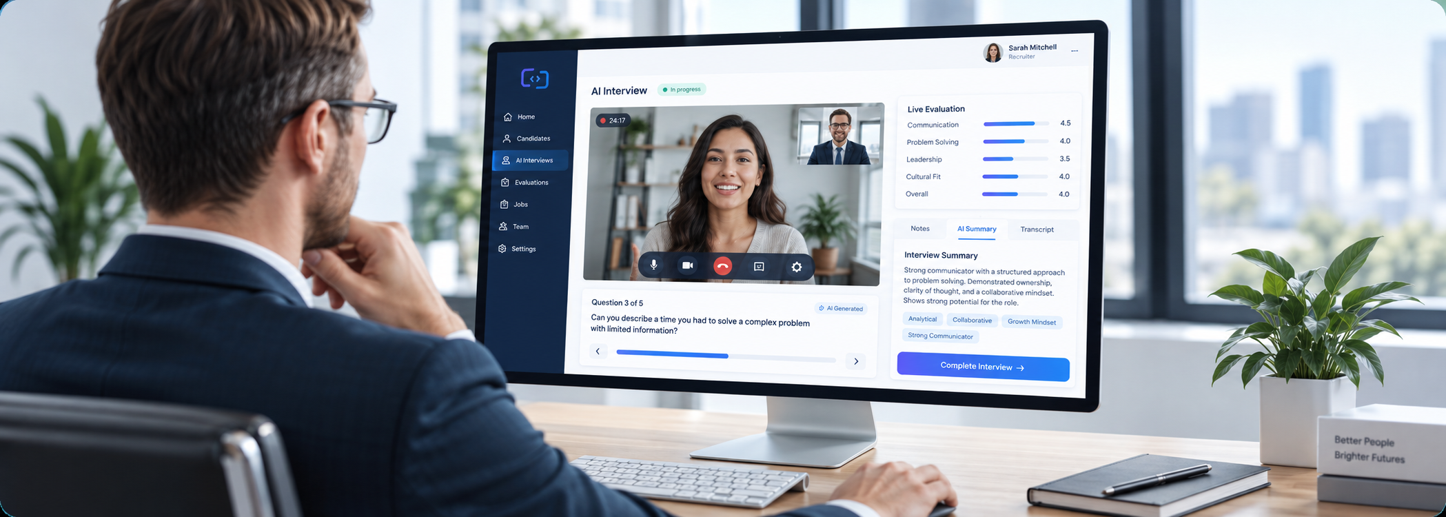 AI interviews